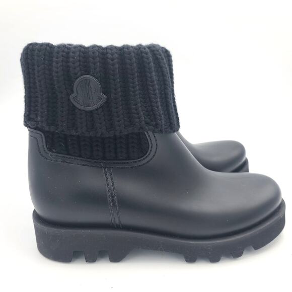 Moncler Ginette Waterproof Rain Boot - Picture 3 of 9